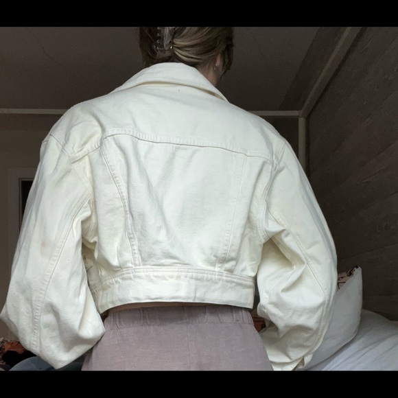 BDG (UO) Puffed Sleeve Cropped Jacket - Picture 2 of 4
